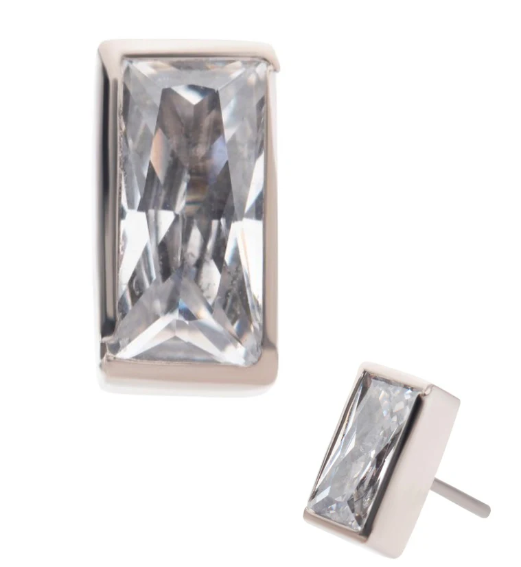 Figure CZ Titanium Threadless Top - Mrs Treak