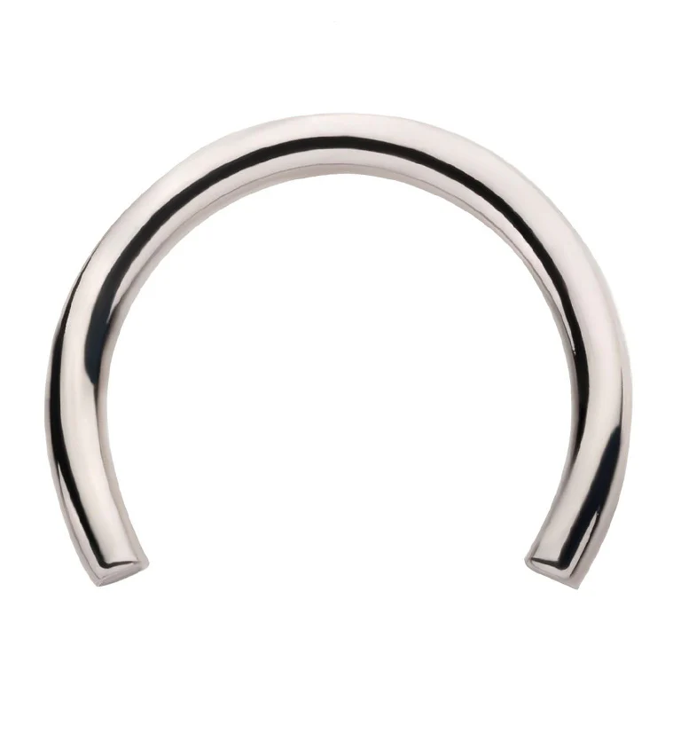 Threadless Titanium Circular Barbell (Bar Only) - Mrs Treak