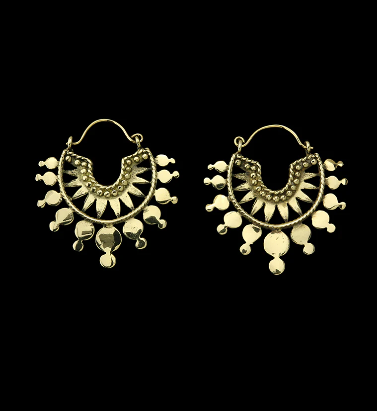18G Sol Brass Hangers / Earrings - Mrs Treak