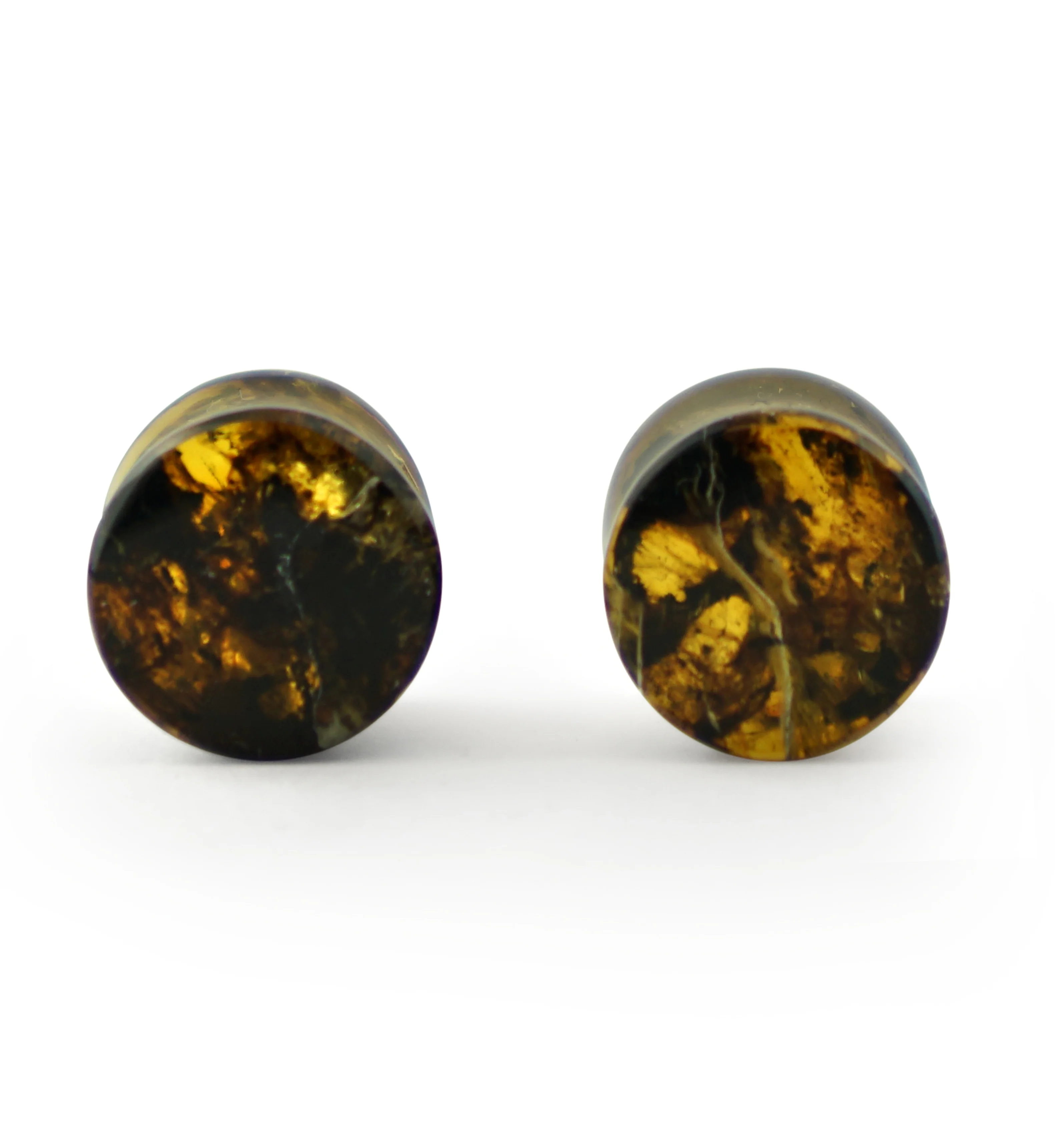 Chiapas Amber Plugs 00G (10mm) - Version 15 - Mrs Treak
