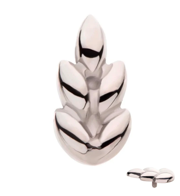 Leaflet Internally Threaded Titanium Top - Mrs Treak