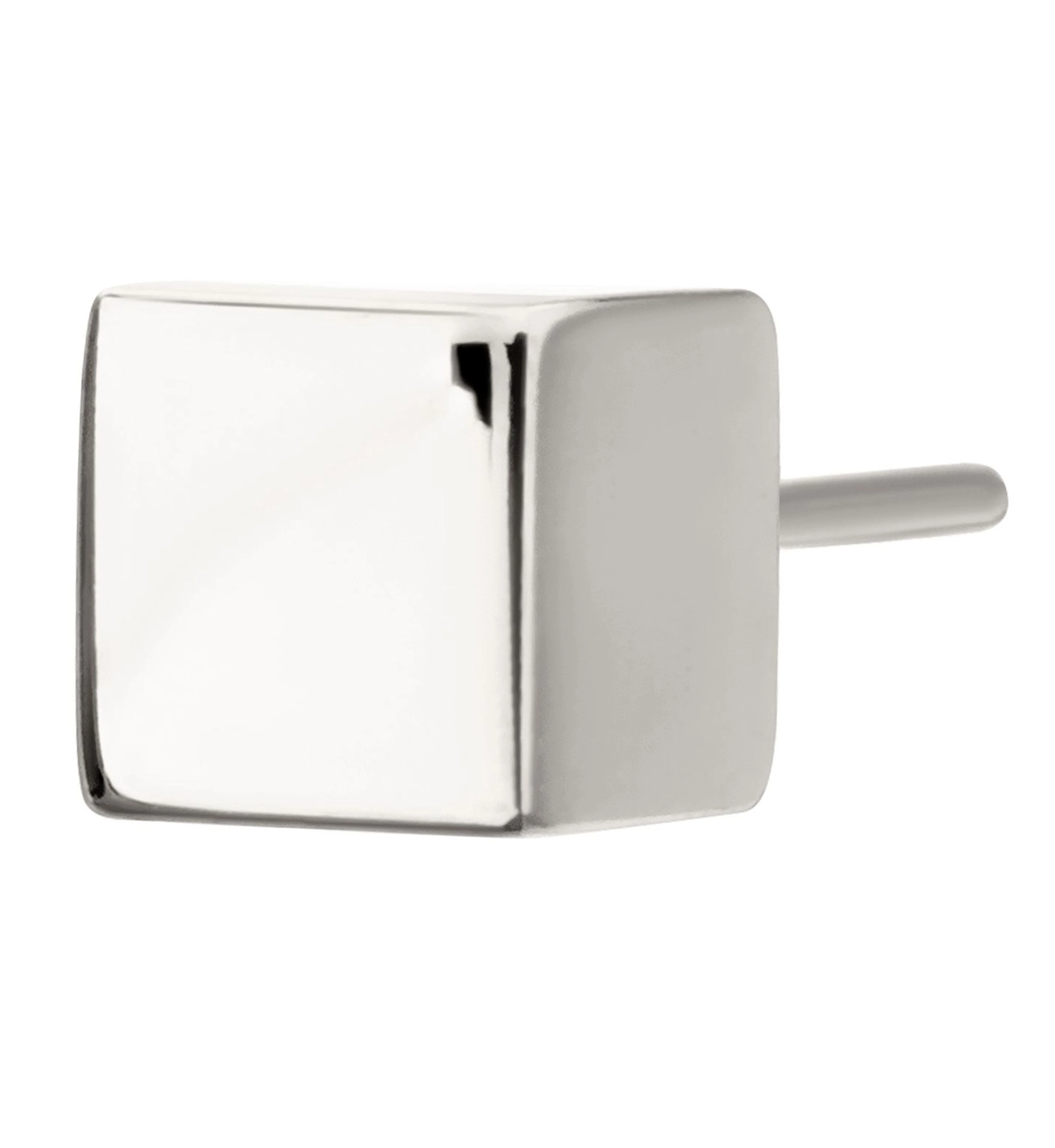 3D Cube Threadless Titanium Top - Mrs Treak