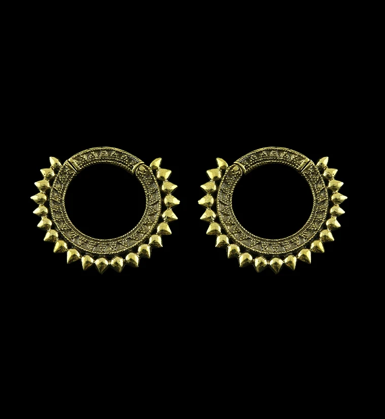 Transfix Ring Hinged Ear Weights - Mrs Treak