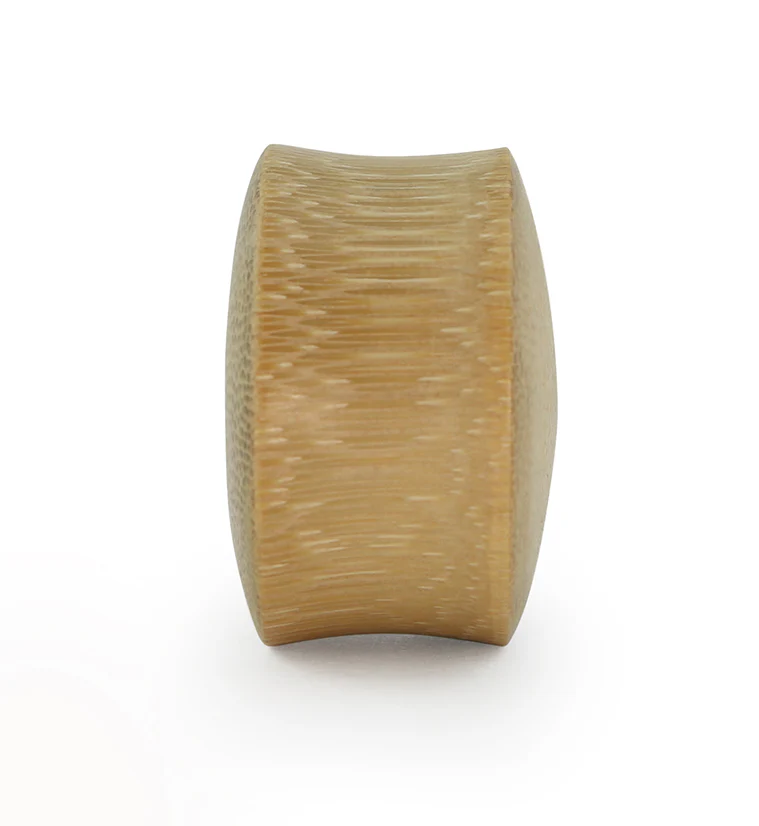 Bamboo Convex Double Flare Plugs - Mrs Treak
