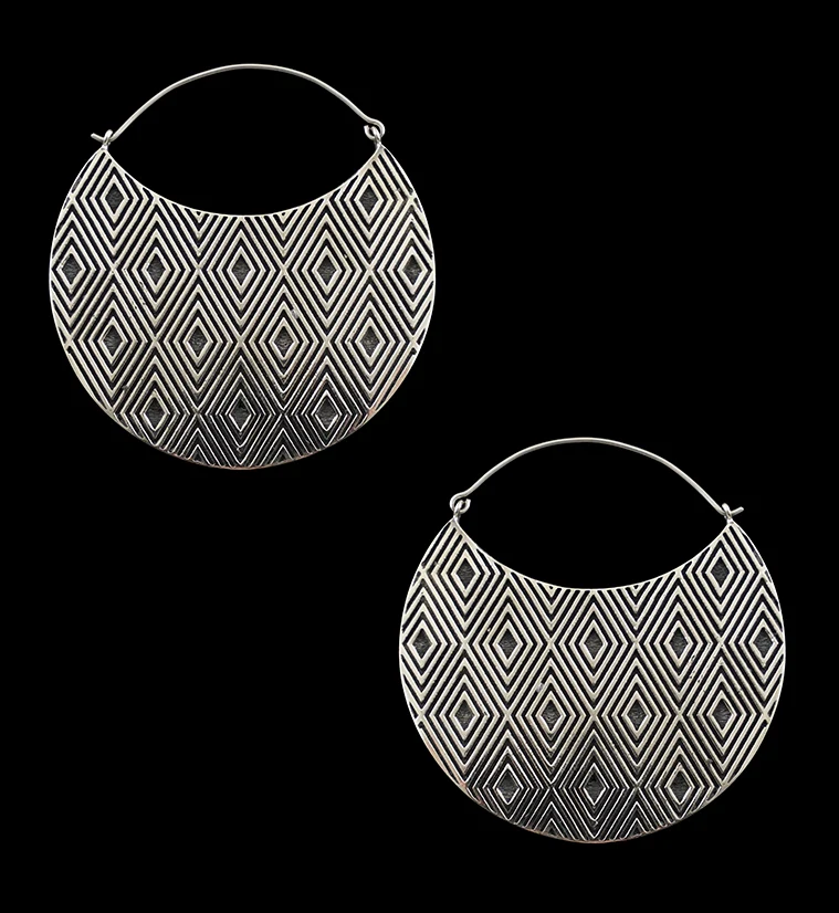 Silver Allotrope Titanium Hangers - Earrings - Mrs Treak