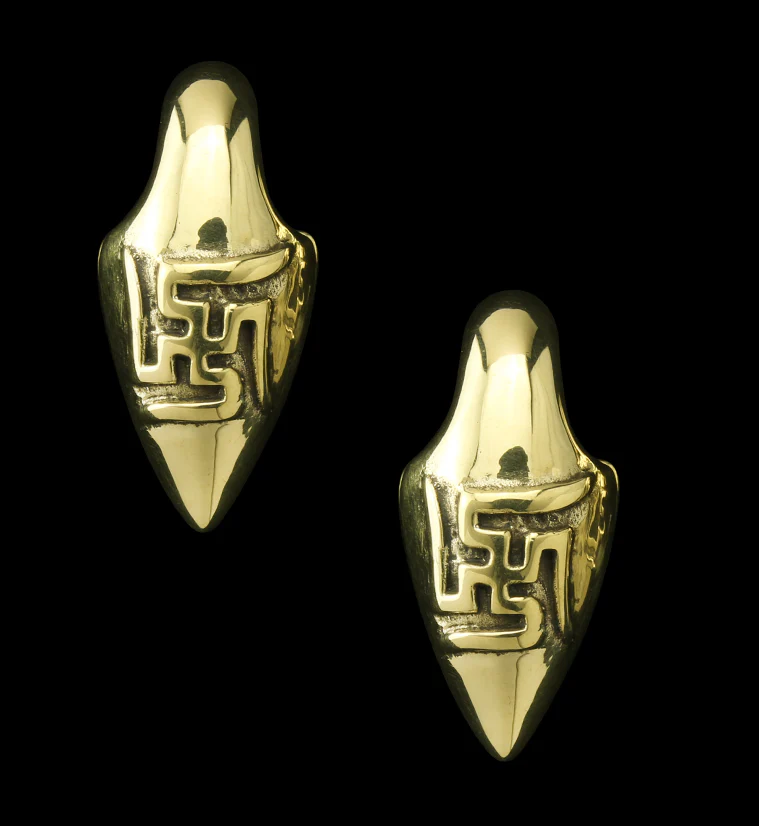 Sayagata Brass Ear Weights - Mrs Treak