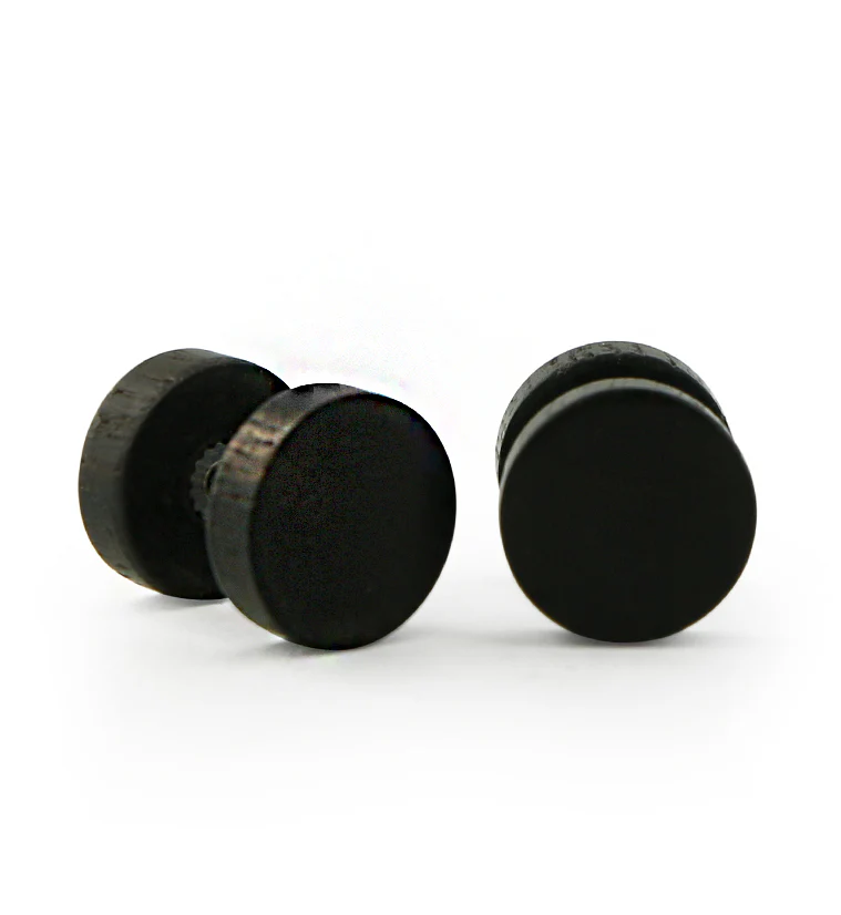 Areng Wood Fake Gauge Plugs - Mrs Treak