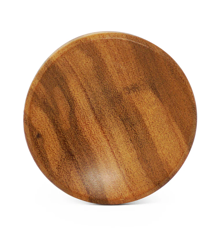 Olive Wood Concave Plugs - Mrs Treak