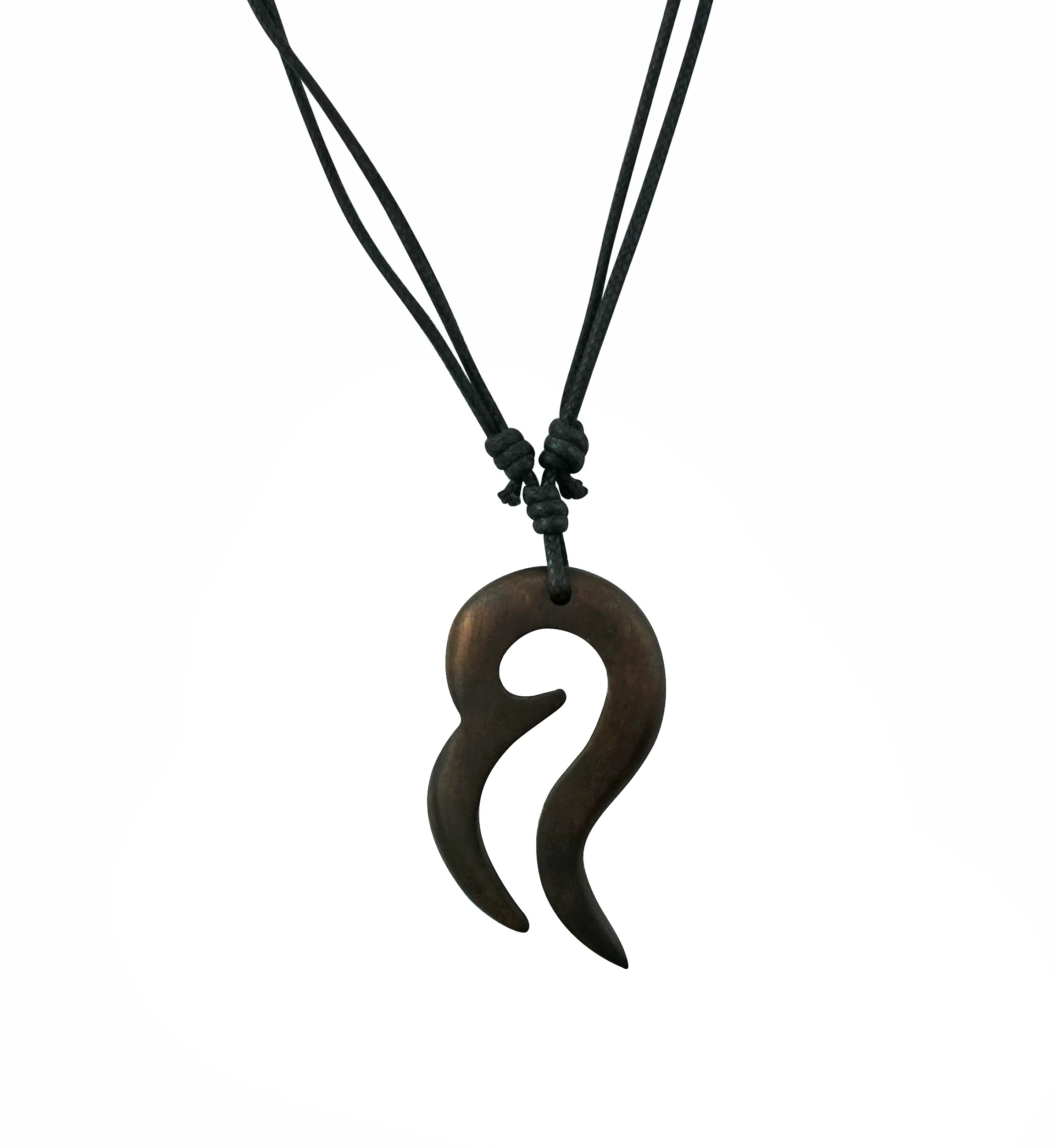 Coid Wood Pendant Necklace - Mrs Treak